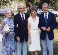 Mary Ann, Alfred, Ruth and Henry Kuepper From left to right, Mary Ann Kuepper, Alfred Reiter Kuepper, Ruth Marie Kuepper, Henry P. Kuepper. Photo taken in Burlington, Iowa in 1982.